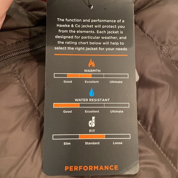 XL Hawke & Co Down Fill Sport Packable Jacket NWOT - Picture 13 of 13